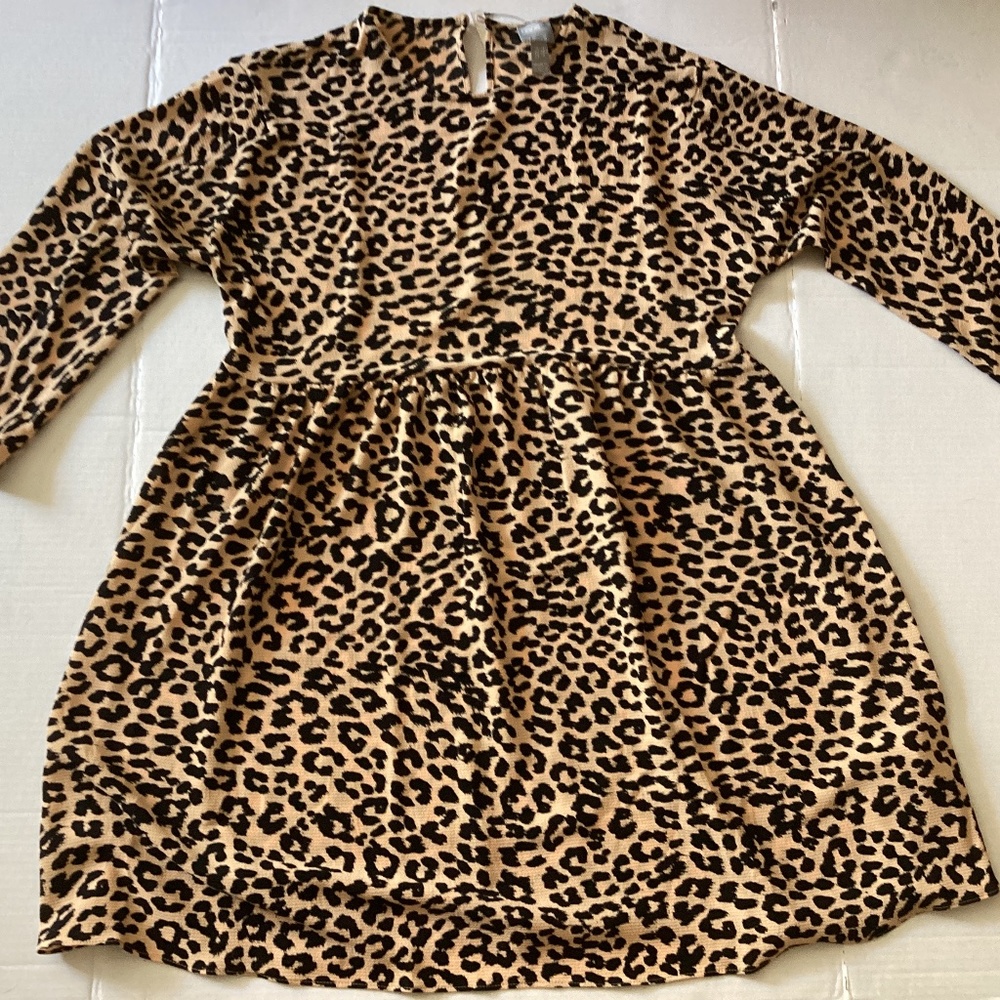 NWT ASOS leopard print women dress size 8